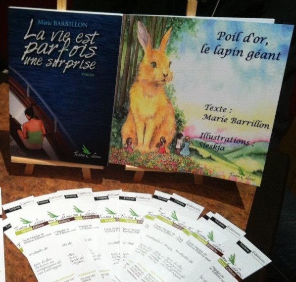 Marie BARRILLON - D�dicace Caf� Les Orgues Paris XIX - Le 08-12-2012