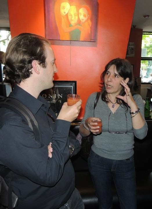 D�dicace Caf� O Paris - Paris XX - Juin 2012